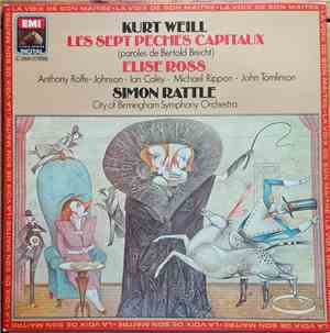 Kurt Weill, Elise Ross, Simon Rattle - Les Sept Péchés Capitaux