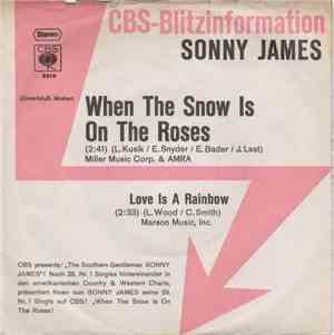 Sonny James - When The Snow Is On The Roses