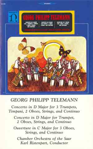 Telemann - Karl Ristenpart, Chamber Orchestra Of The Saar - 2 Concertos / Ouverture In C Major
