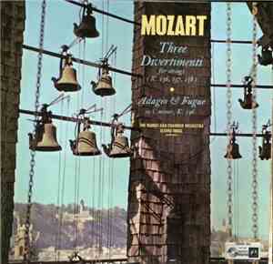 Mozart, Orchestre De Chambre Ramat-Gan Direction Eliahu Inbal - Three Divertimenti For Strings/Adagio & Fugue