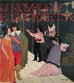 Tony Poncet, Dario Moreno, Rudy Hirigoyen, Renée Doria - AU ROYAUME DE L OPERETTE