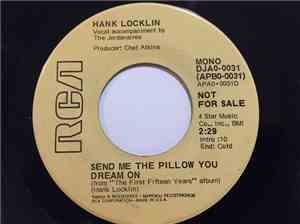 Hank Locklin - Send Me The Pillow You Dream On / Jonas P. Jones