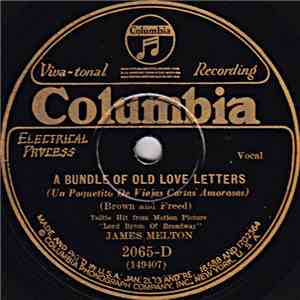 James Melton - A Bundle Of Old Love Letters / There Will Never Be Another Mary