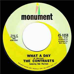 The Contrasts - What A Day / Lonely Child