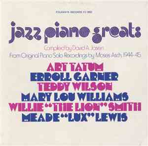 Various - Jazz Piano Greats
