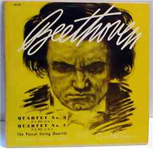 Beethoven, The Pascal String Quartet - Quartet No. 2 / Quartet No. 3
