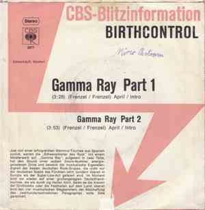 Birth Control - Gamma Ray Part 1+2