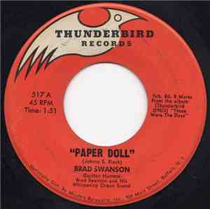 Brad Swanson And His Whispering Organ Sound, Carlton Hamme - Paper Doll / Mr. Sandman