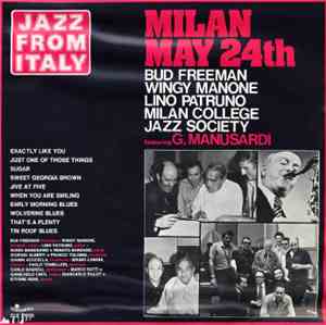 Bud Freeman - Wingy Manone - Lino Patruno - Milan College Jazz Society - Milan, May 24th