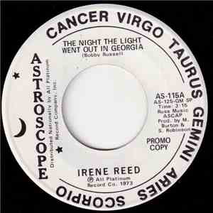 Irene Reed - The Night The Light Went Out In Georgia