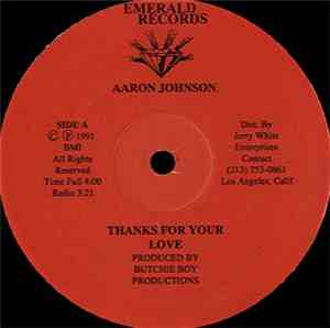 Aaron Johnson  - Thanks For Your Love