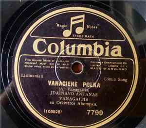Antanas Vanagaitis - Vanagienė Polka / Lietuviškas Džiazas