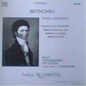 Beethoven - Brno Philharmonic Orchestra, J. Waldhans, Felicja Blumental - Concerto In E Flat  / Tempo Di Concerto In D / Romanza Cantabile / Rondo In B Flat