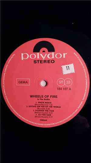 Cream  - Wheels Of Fire - In The Studio