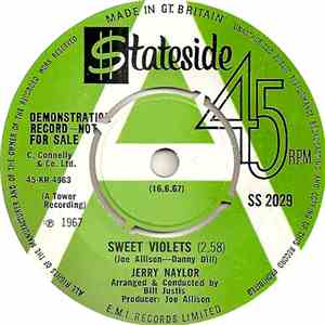 Jerry Naylor - Sweet Violets / Temptation Leads Me