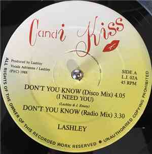 Lashley - Don't You Know (Disco Mix)