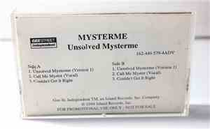 Mysterme & DJ 20/20 - Unsolved Mysterme