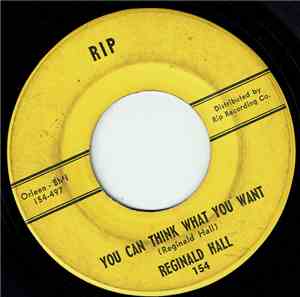 Reginald Hall - The Joke / You Can Think What You Want