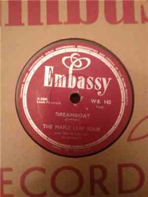 The Maple Leaf Four ,With Ted Astley And His Orchestra - Dreamboat / Don't Worry