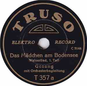 Unknown Artist - Das Mädchen Am Bodensee ( 1. Teil ) / Das Mädchen Am Bodensee ( 2. Teil )
