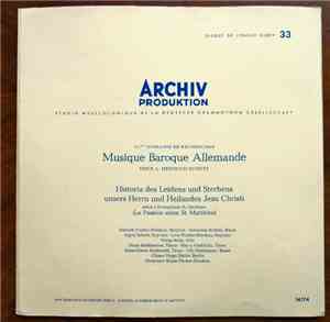 Heinrich Schütz - Dietrich Fischer-Dieskau • Hugo-Distler-Chor Berlin • Klaus Fischer-Dieskau - Matthäus-Passion