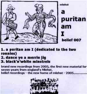 Mlehst - A Puritan Am I
