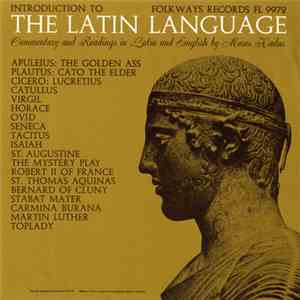 Professor  Moses Hadas - Introduction To The Latin Language - Commentary And Reading In Latin And English By Professor Moses Hadas Of Columbia University