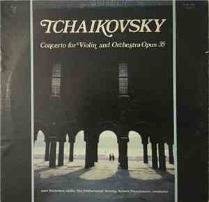 Pyotr Ilyich Tchaikovsky, Ivan Tscherkov, Herbert Fleischmann, The Philharmonic Society - Concerto For Violin And Orchestra Opus 35