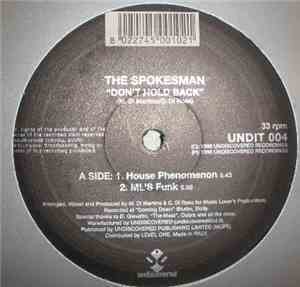 The Spokesman - Don't Hold Back