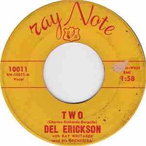Del Erickson With Ray Whitaker And His Orchestra - Two