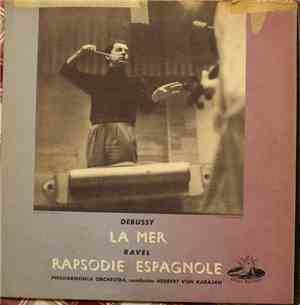 Herbert von Karajan, Philharmonia Orchestra - Herbert Von Karajan Conducting The Philharmonia Orchestra. Ravel Rapsodie Espagnole. Debussy La Mer