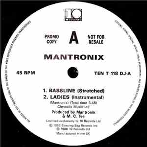 Mantronix - Bassline