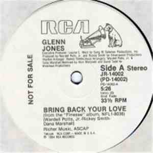 Glenn Jones - Bring Back Your Love