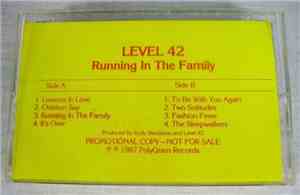 Level 42 - Running In The Family
