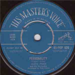 Lloyd Price And His Orchestra - Personality