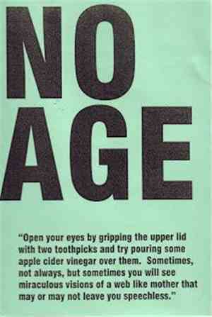 No Age - DVD+R #1