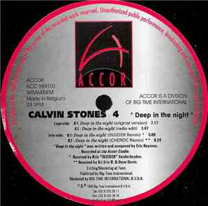 Calvin Stones - #4 - Deep In The Night