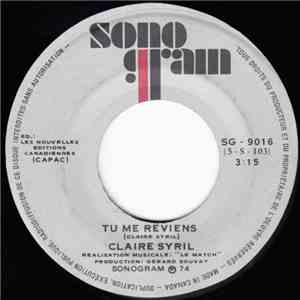 Claire Syril - Tu Me Reviens