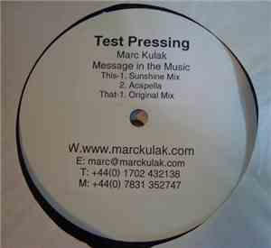 Marc Kulak - Message In The Music
