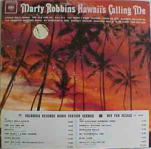 Marty Robbins - Hawaii's Calling Me