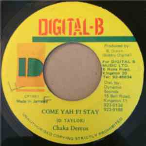 Chaka Demus - Come Yah Fi Stay