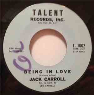 Jack Carroll - Being In Love