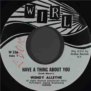 Wendy Alleyne - Have A Thing About You