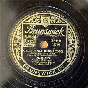 Al Jolson - Rock-A-Bye Your Baby With A Dixie Melody / California, Here I Come