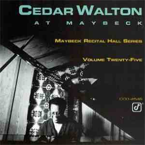 Cedar Walton - At Maybeck