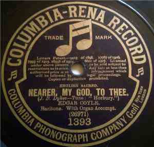 Edgar Coyle - Nearer, My God, To Thee / O God, Our Help In Ages Past