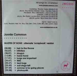Jonnie Common - Master Of None (Alternate Scrapbook Version)