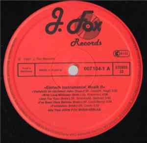 Unknown Artist - Einfach Instrumental Musik II