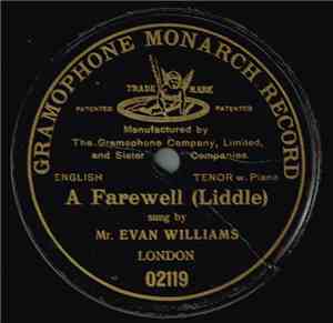Evan Williams  - A Farewell