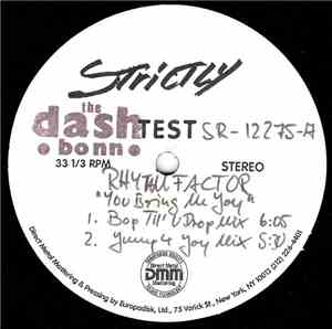 Rhythm Factor - You Bring Me Joy